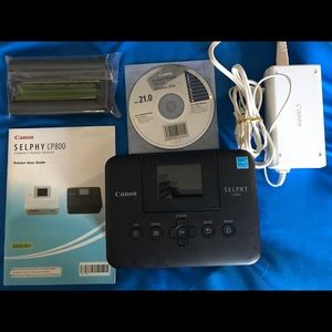 Cannon Selphy CP800 Compact Photo Printer